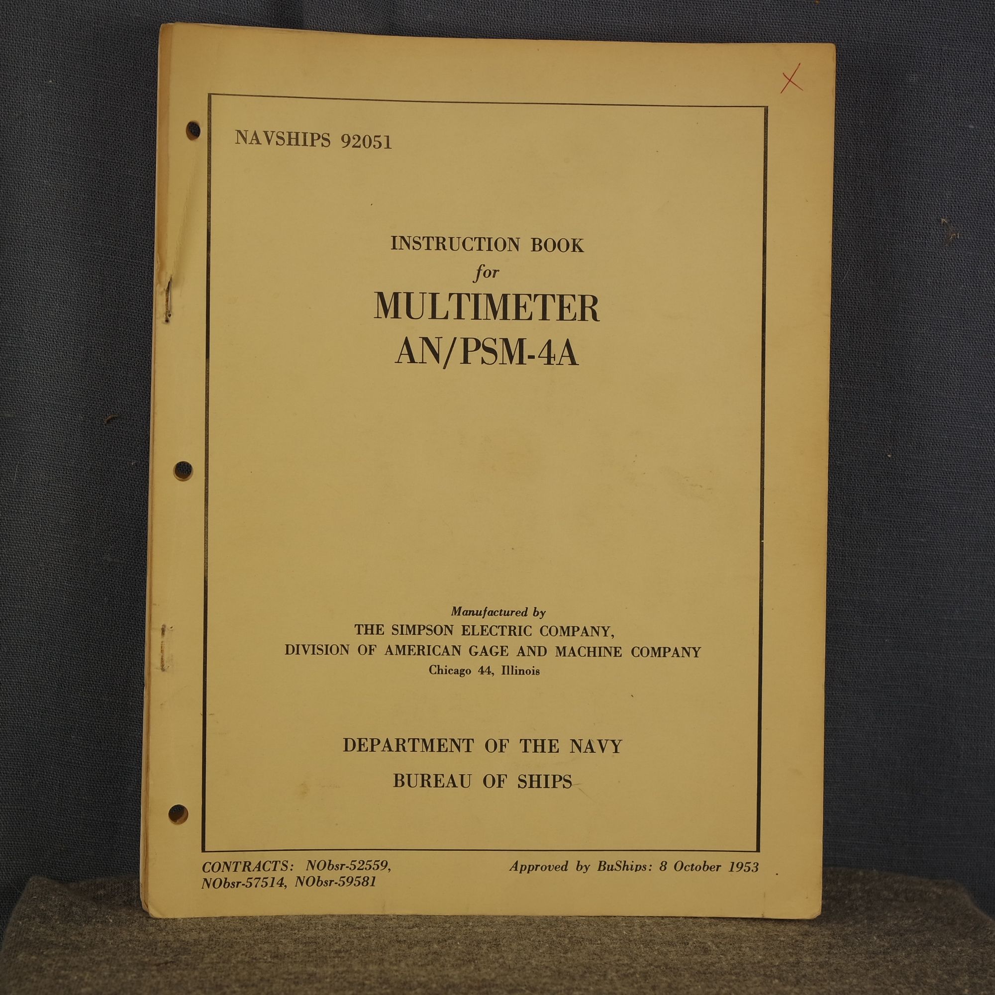 Wavetek Model 150/155-S-100 VCG Voltage Controlled Generator Instruction Manual